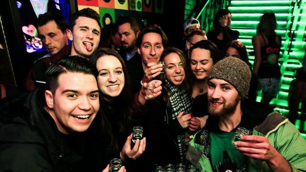 Clock Tower Bar Crawl in Prague