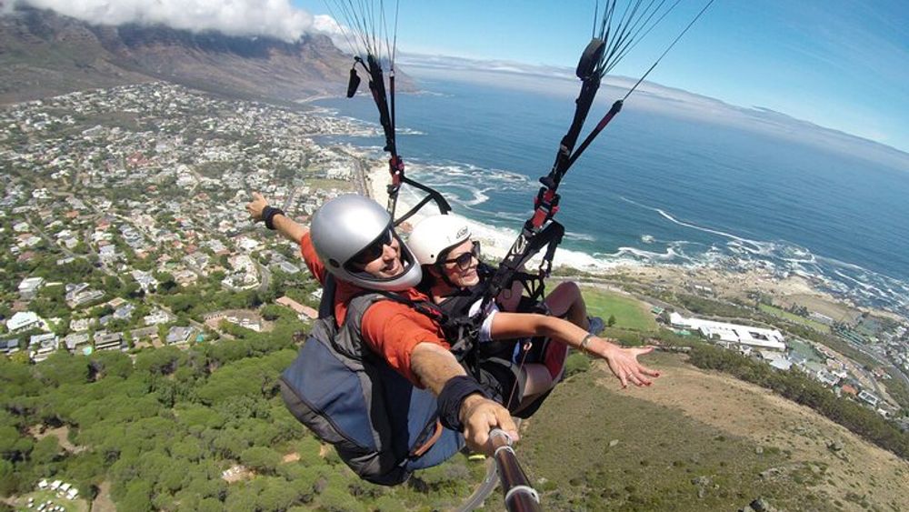 Cape Town Tandem Paragliding from Lion’s Head or Signal Hill