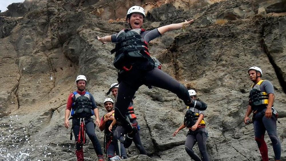 Coasteering experience in Gran Canaria