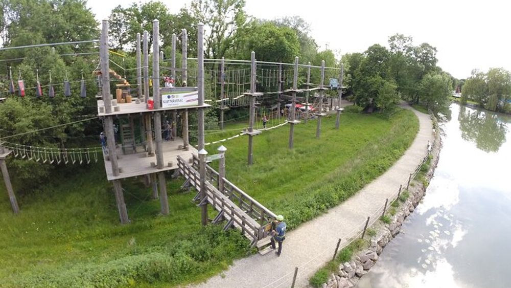 High ropes course experience in Fürstenfeldbruck