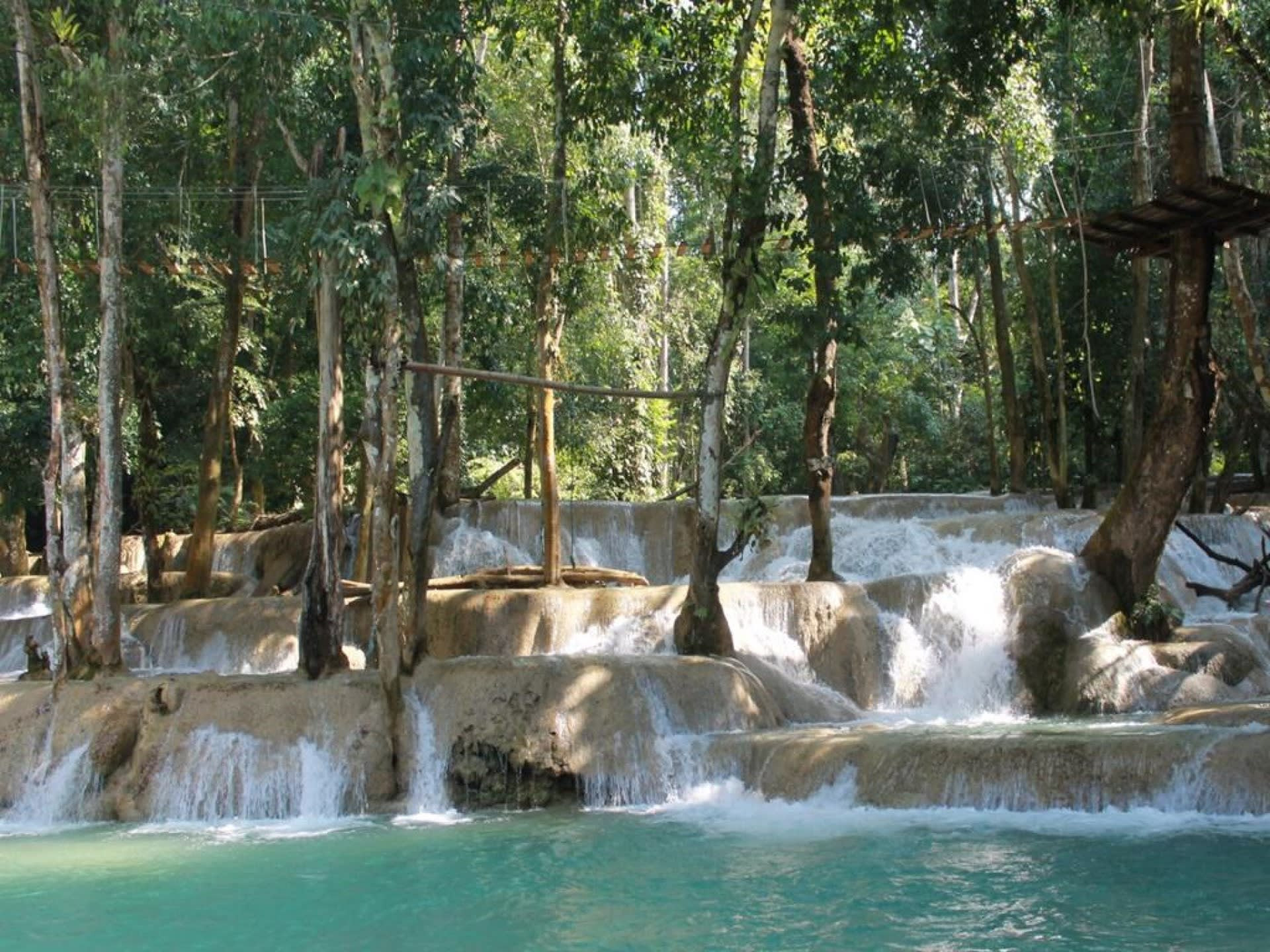 Private Full-Day Tour Biking and Kayaking to Tad Sae Waterfalls
