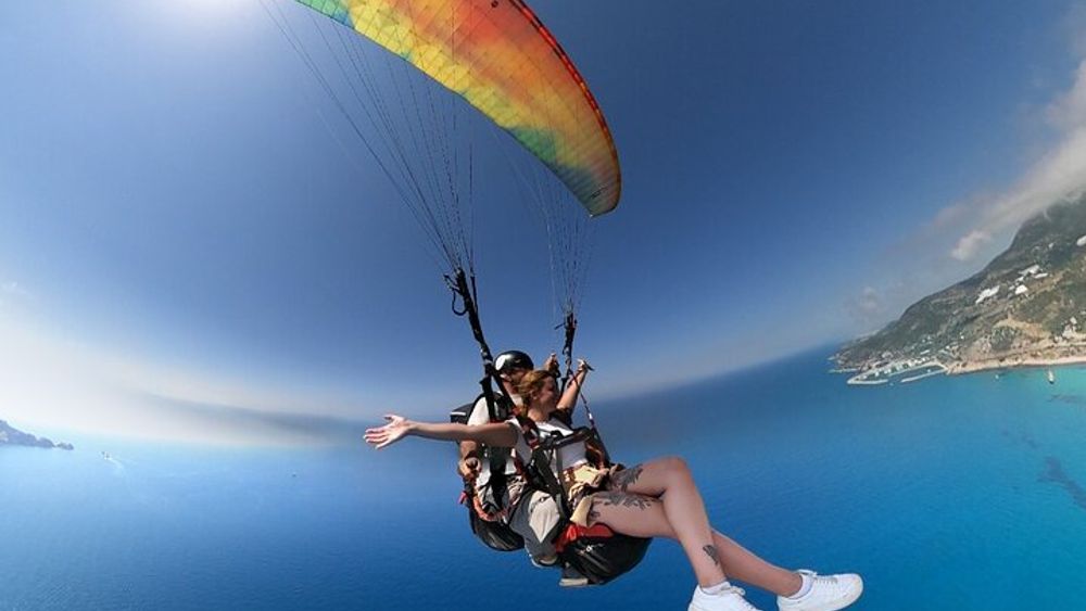Antalya Paragliding Takeoff From 700 Meters Free Two-Way Transfer
