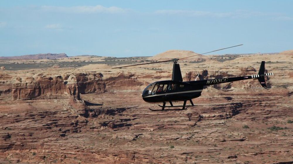 Moab Edge of Canyonlands Helicopter Flight