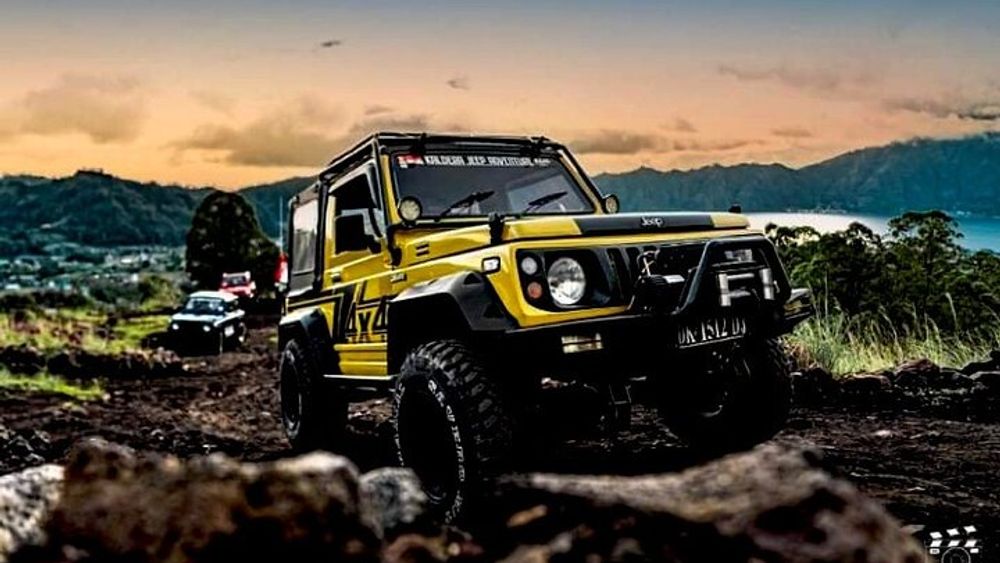 Mount Batur Sunrise jeep and Black sand
