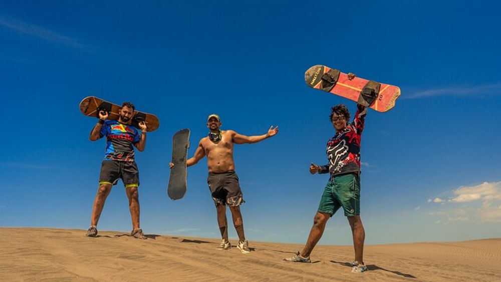 La Paz Sandboarding at the Mogote Dunes
