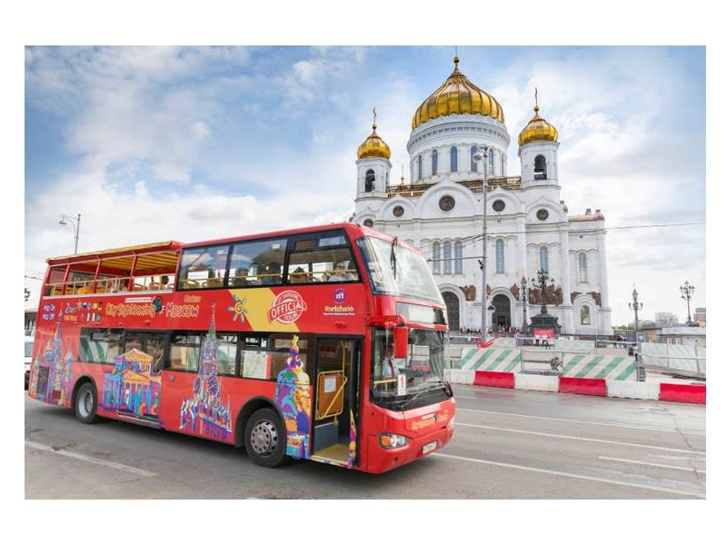Hop On Hop Off Moscow 24 hour Bus