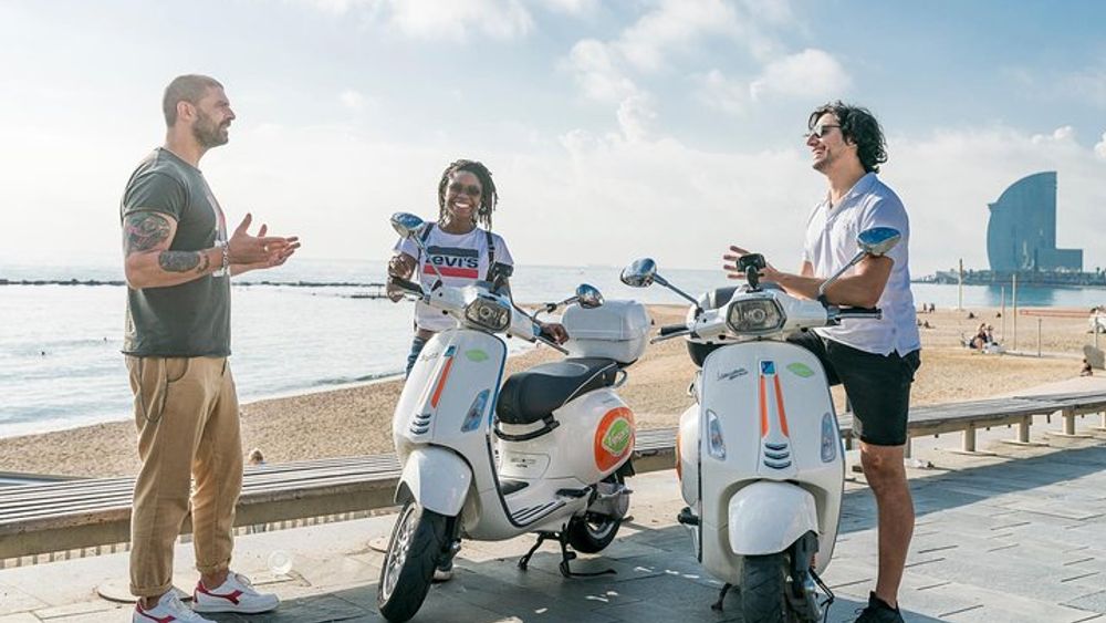 Barcelona Small-Group Vespa Tour