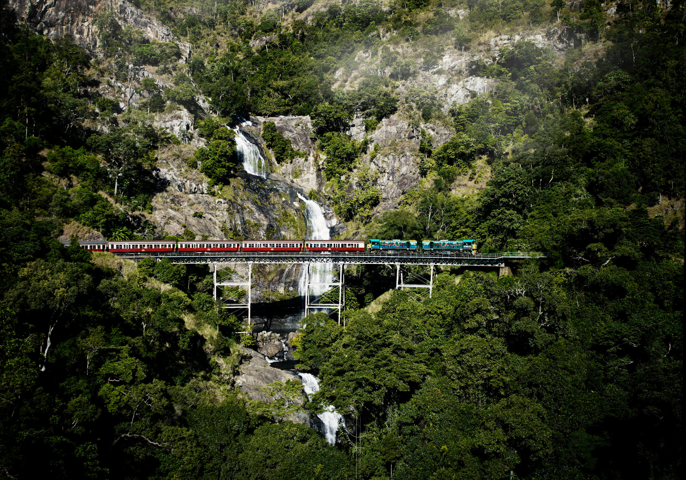 Visit Kuranda - Skyrail Up / Train Back 2PM Train