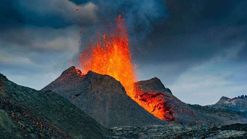 Fagradalsfjall Volcano: Private Helicopter Tour in Iceland