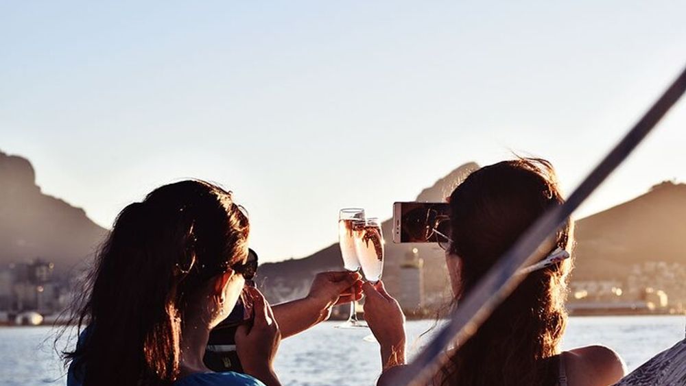Sunset Champagne Cruise from Cape Town