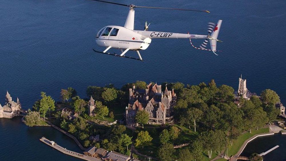 Boldt Castle and Thousand Islands Helicopter Tour