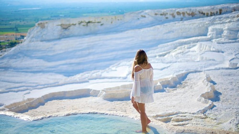 Pamukkale and Hierapolis Full-day Guided Tour from Alanya