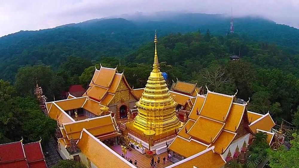 Half Day Tour : Wat Doi Suthep & Phu Ping Palace from Chiang Mai