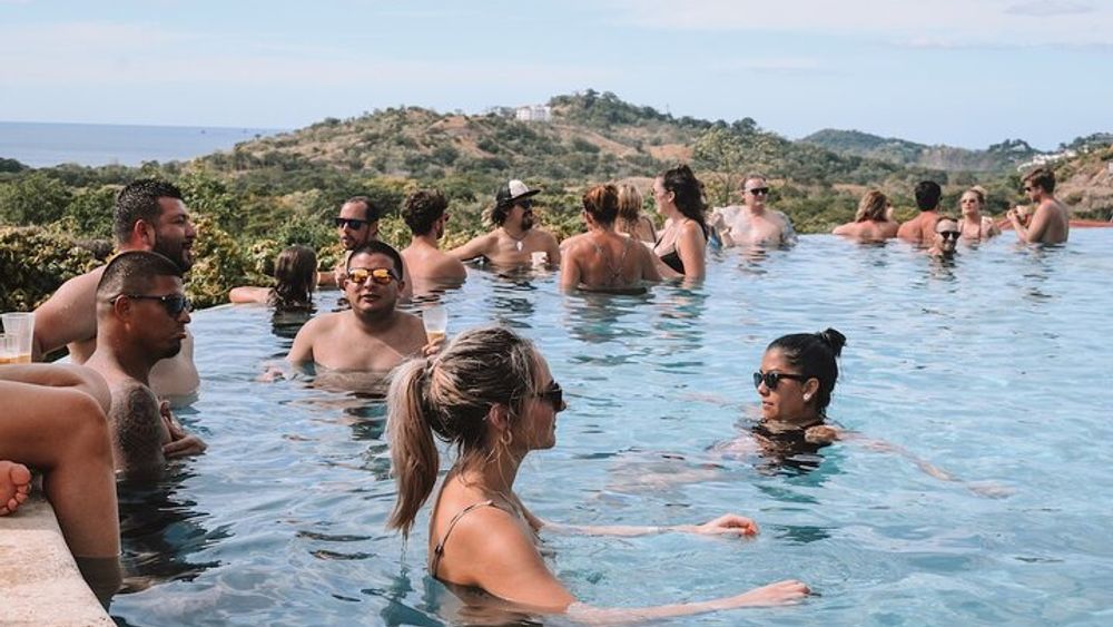 Sunday Funday Party Bus - Beach and Pool Hopping Crawl from Tamarindo