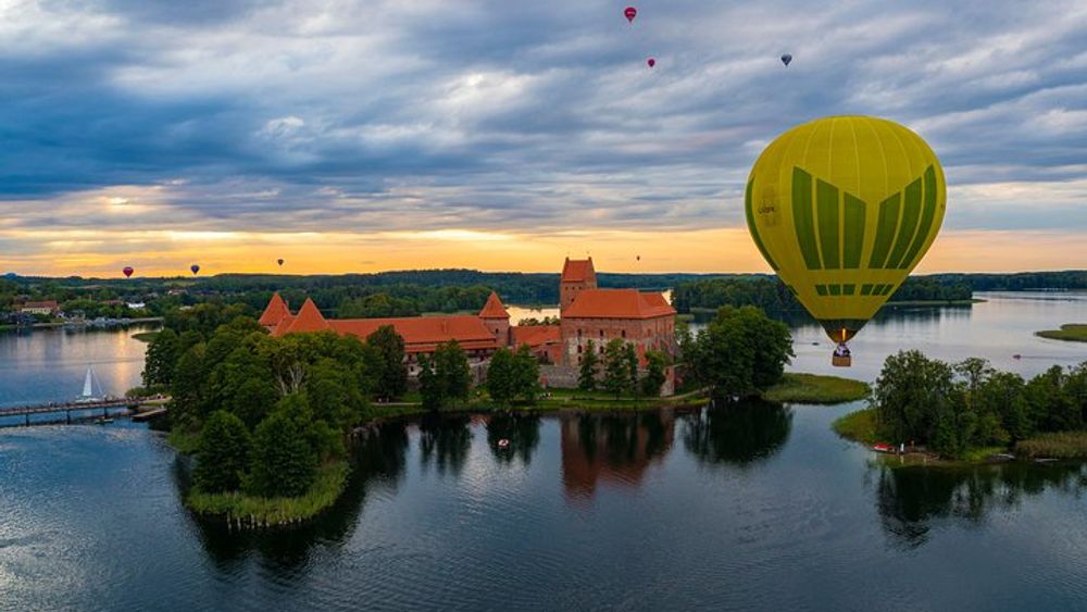 Hot Air Balloon Flight over Vilnius or Trakai
