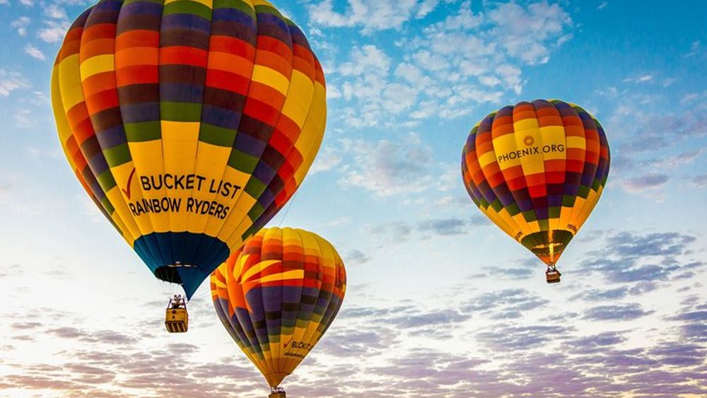 Phoenix Hot Air Balloon Ride at Sunrise
