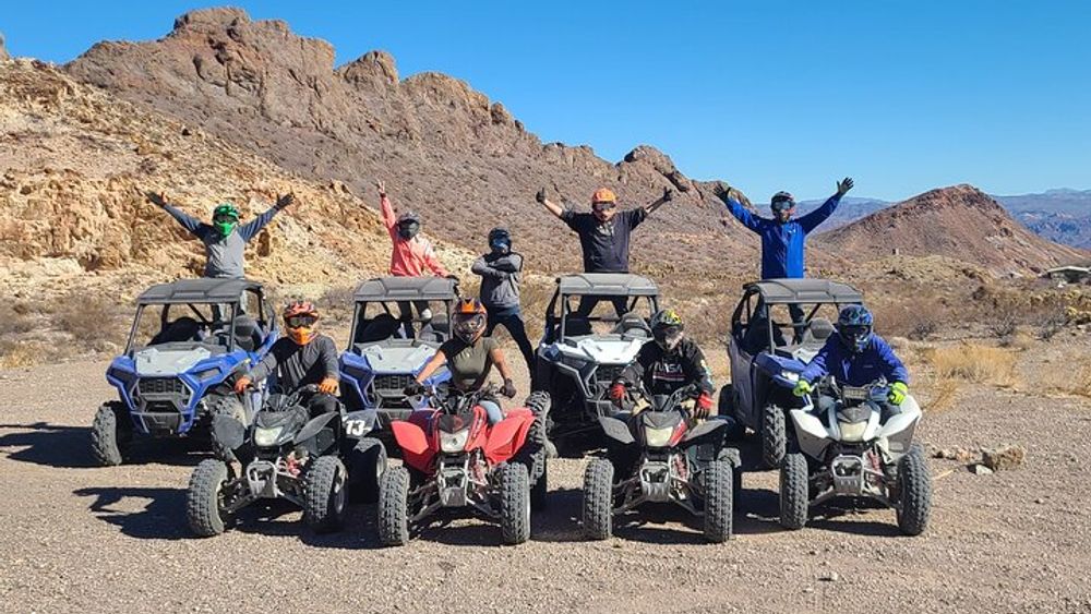 Best Adventure in Las Vegas ATV/2-Seater Buggy/Gold Mine Tours