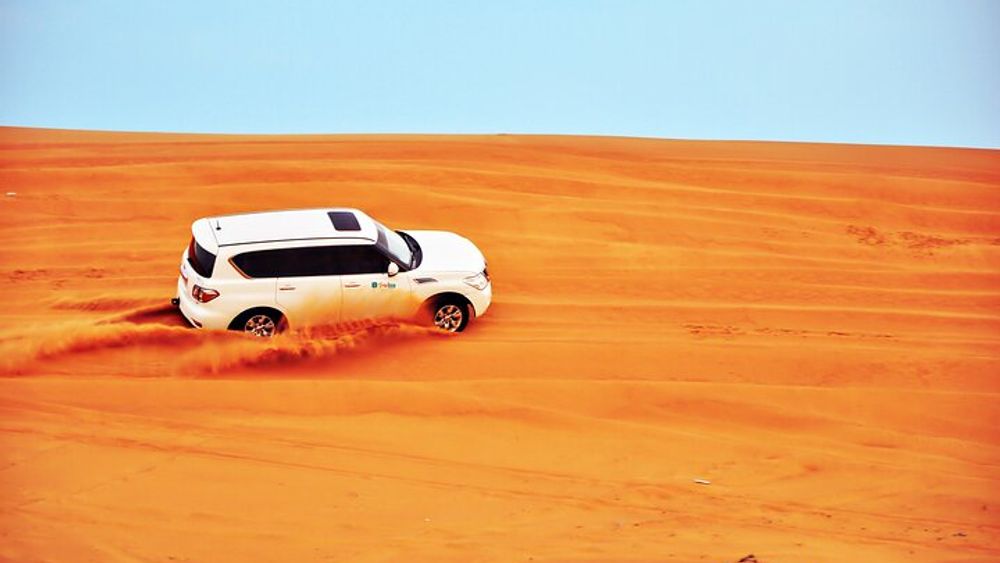 VIP Desert Safari & Dune Bashing with 5* Live BBQ