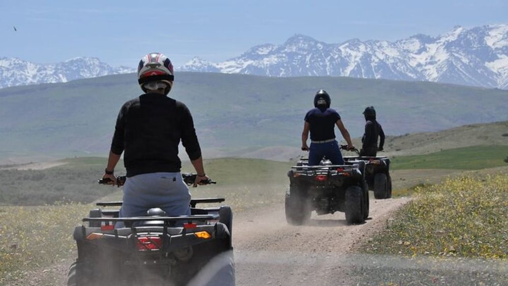 Atlas Mountains Agafay Desert Quad Biking Tour from Marrakech