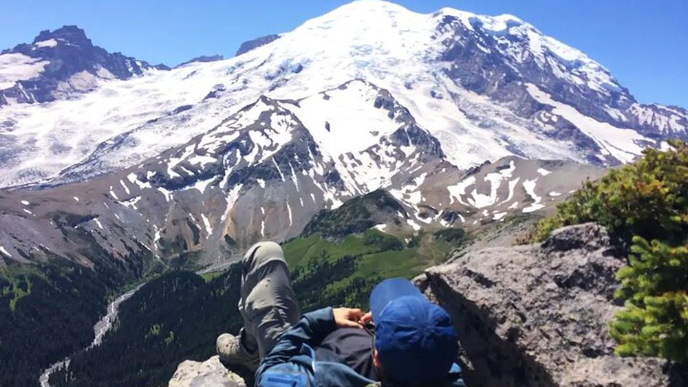 Touring and Hiking in Mt. Rainier National Park
