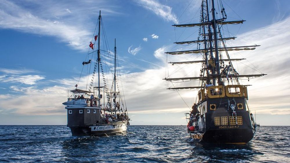Cabo San Lucas Pirate Ship Snorkel or Sunset Dinner Cruise
