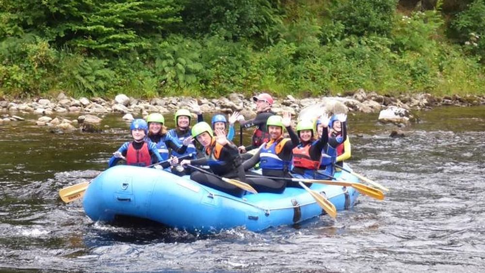White Water Rafting on the River Tay from Aberfeldy