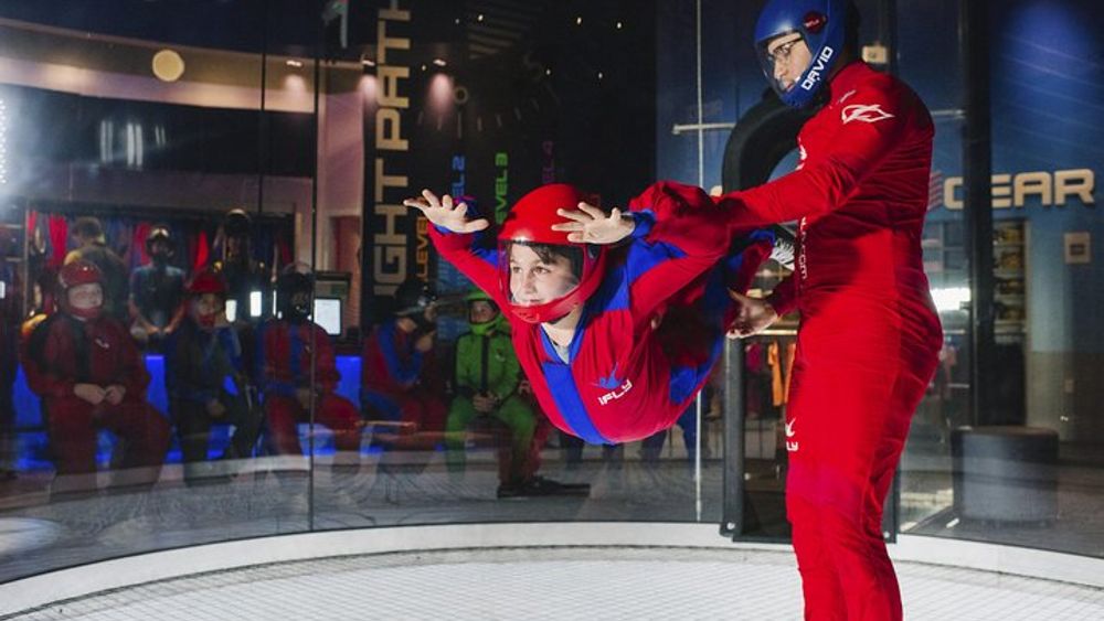Portland Indoor Skydiving Experience with 2 Flights & Personalized Certificate