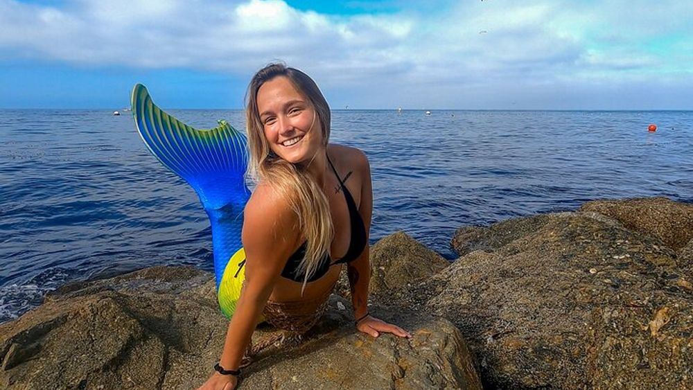Mermaid Photo Shoot in Catalina Island