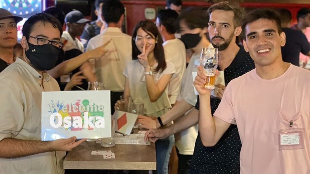3 Hour Osaka Pub Crawl Weekly Welcome Guided Tour in Namba