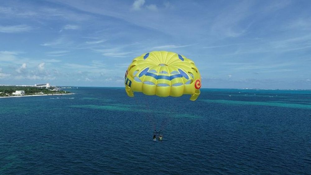 Playa del Carmen or Puerto Morelos Parasail with Transport