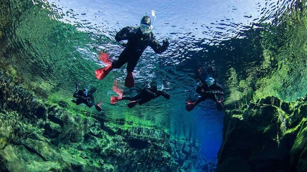 Thingvellir Park Silfra Fissure Small-Group Snorkel Tour