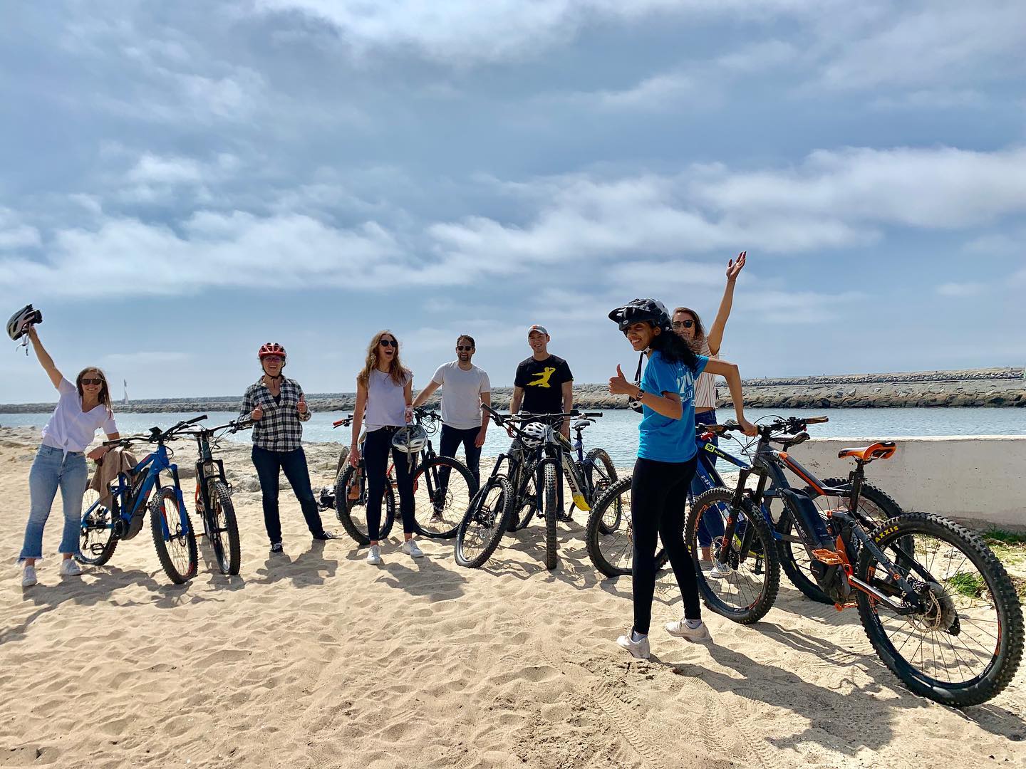 Marina Del Rey to Manhattan Beach e-Bike Coastal Beach tour