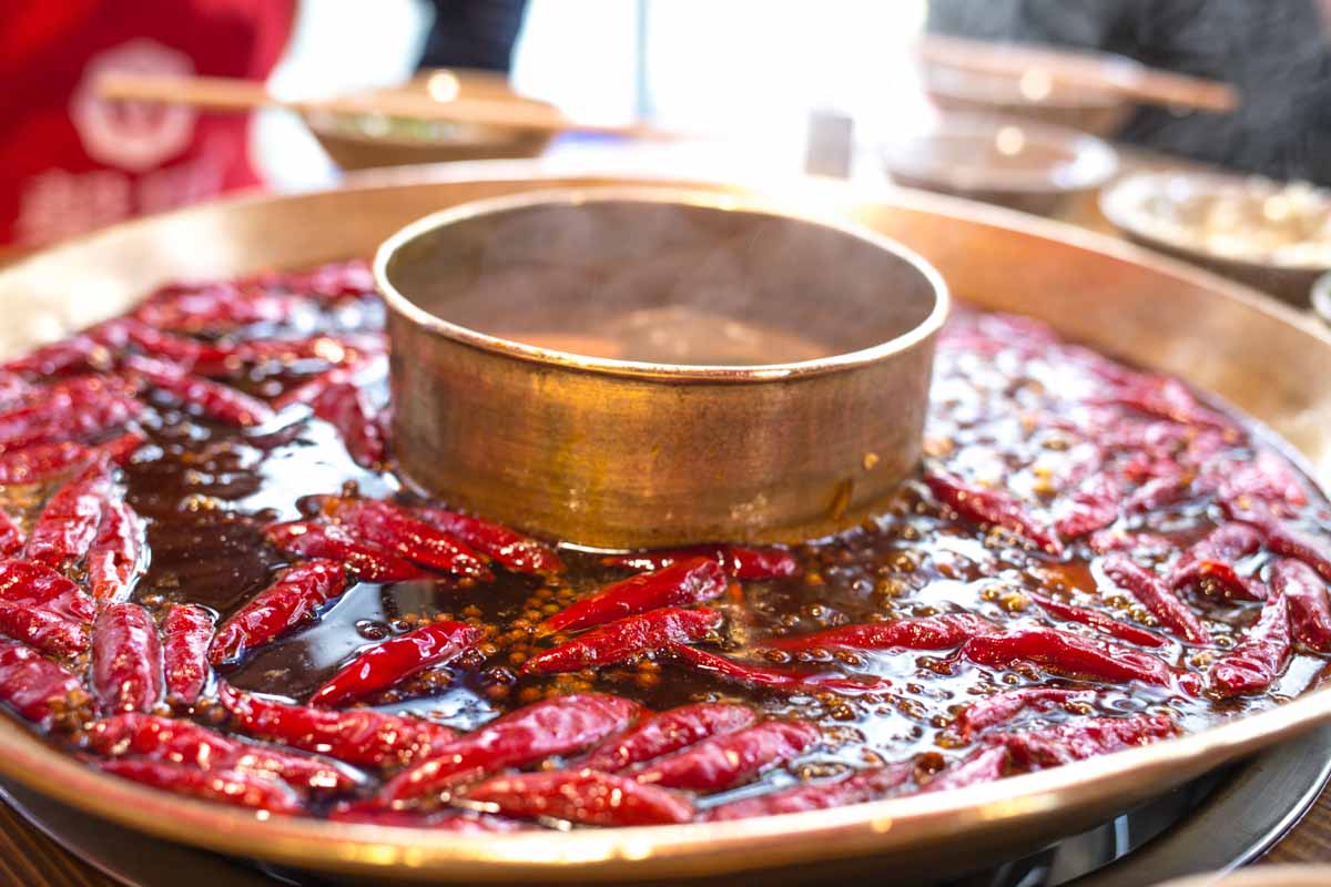 Chengdu Hotpot, Tea & Market Experience