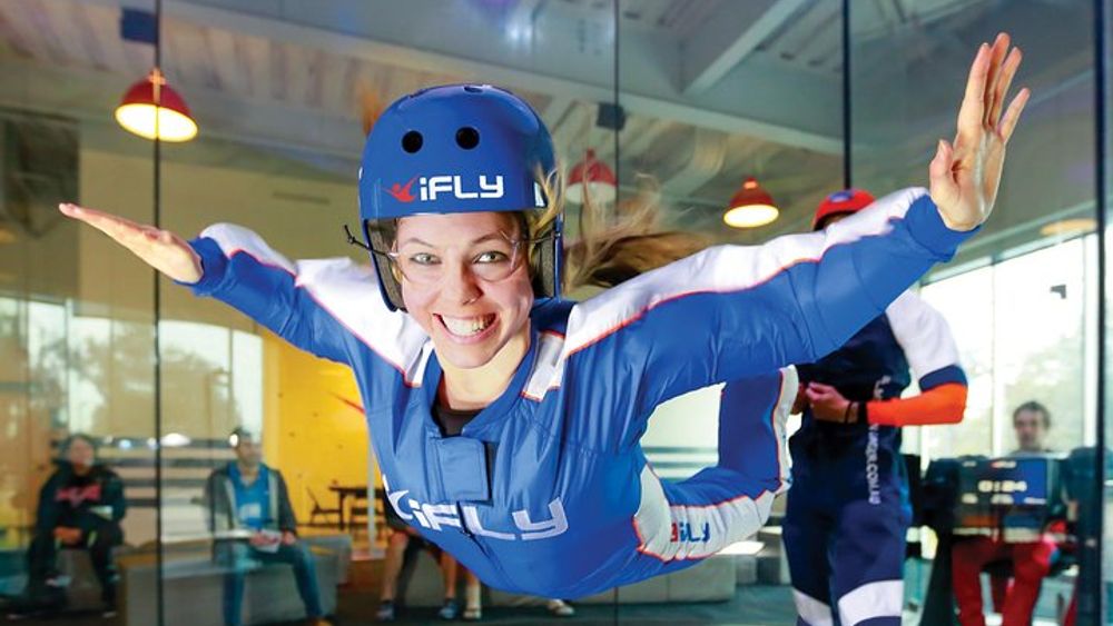 Paramus Indoor Skydiving Experience with 2 Flights & Personalized Certificate