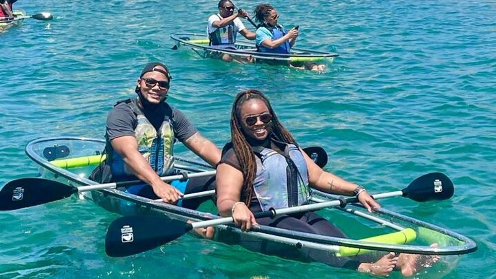 San Juan, Puerto Rico: Morning Glass-Bottom Kayak Tour