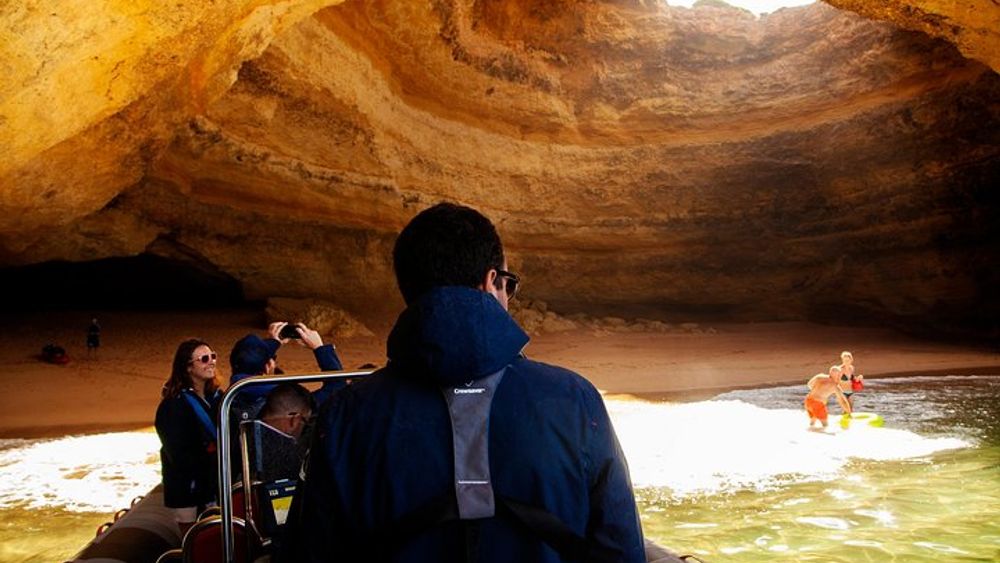 Dolphins and Caves Albufeira Marina Tour