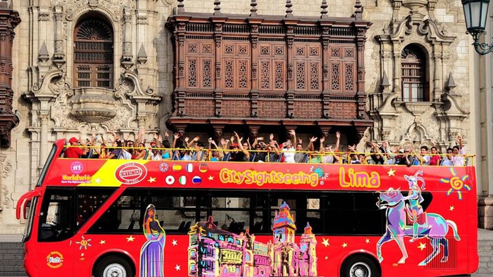 Lima City Sightseeing Panoramic Open-Top Bus Tour