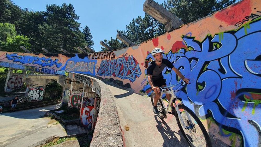 Trebevic Mountain Biking Tour from Sarajevo - Bobsleigh Track