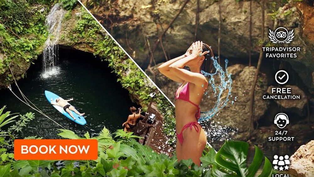 Cenotes Hopping Adventure with Tequila Tasting & Tacos