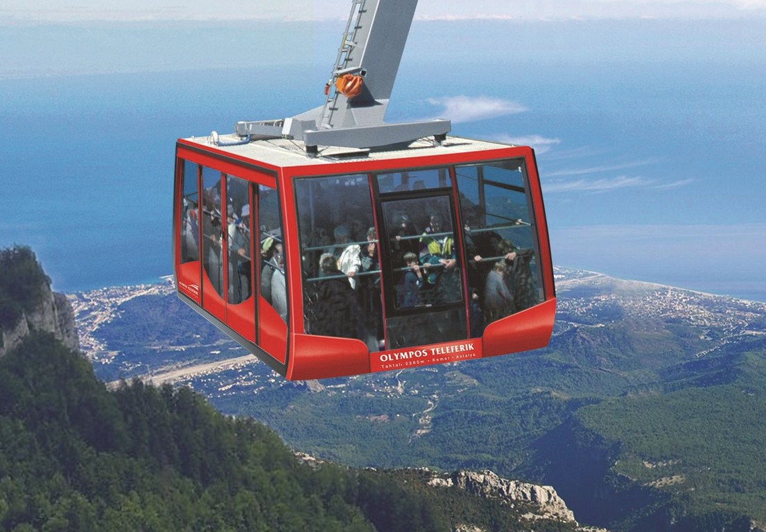 Olympos Cable Car Ride to Tahtali Mountain