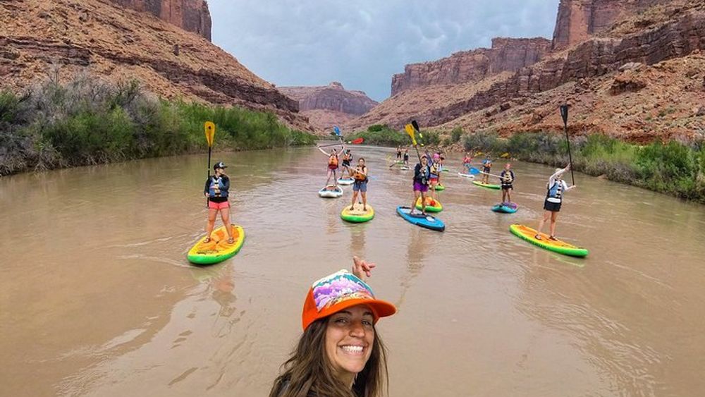 Flatwater Fun: Moab Stand Up Paddleboarding