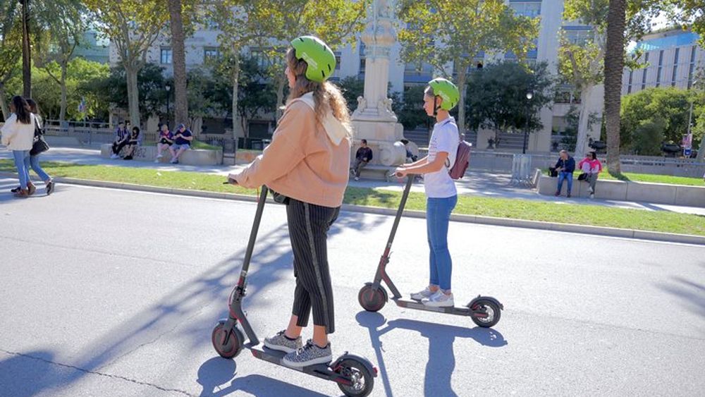 Barcelona Electric Scooter Small-Group Tour