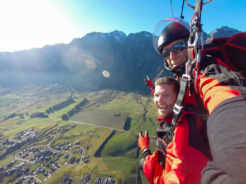 12000ft Tandem Skydive Queenstown