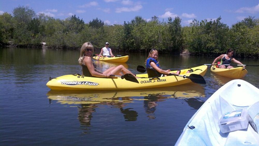 Cocoa Beach Tandem Kayak Rental with Wildlife Sightings