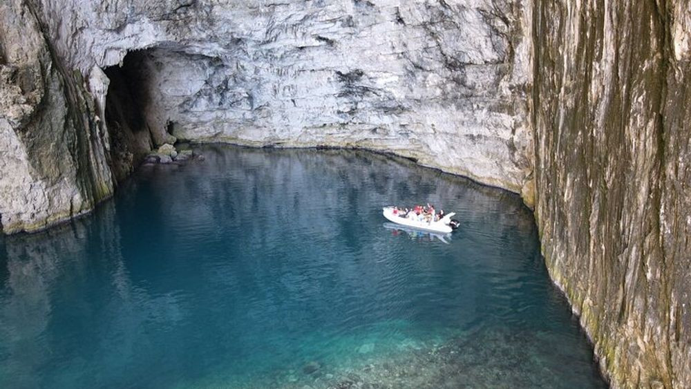 Sazan Island Hopping,Swim in Haxhi Aliu Cave & Karaburun Beaches