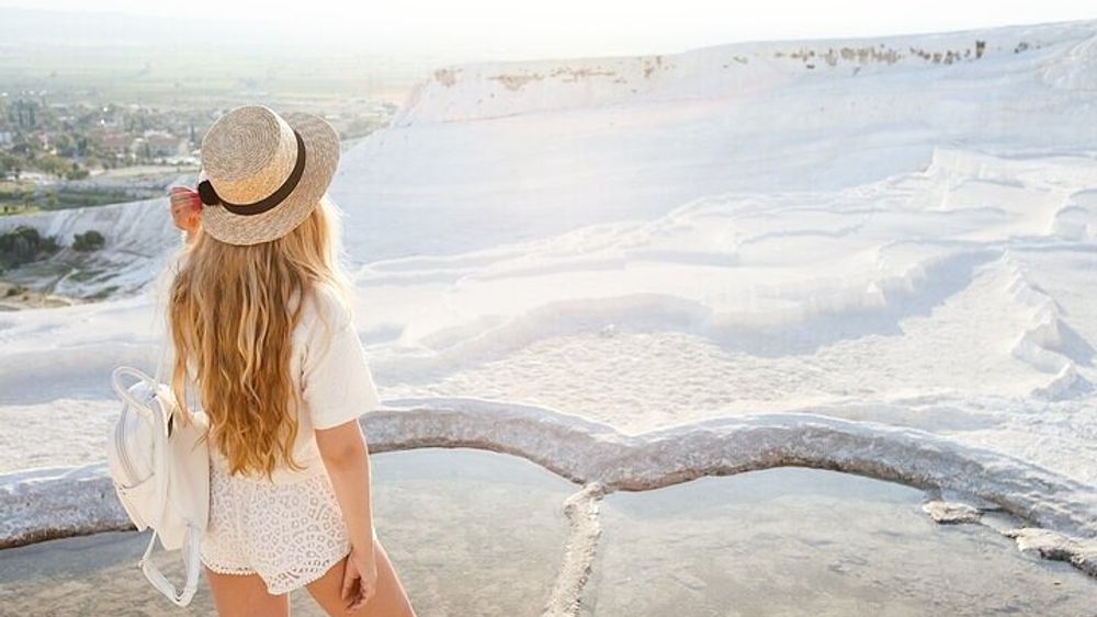 Pamukkale and Hierapolis Small-Group Full-Day Tour from Izmir