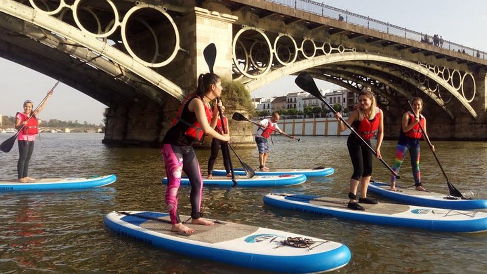 Seville Paddle Surf Sup in the Guadalquivir River