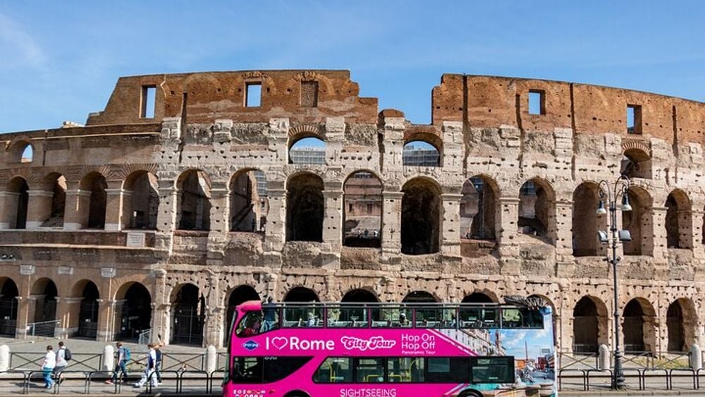 I Love Rome Hop on Hop off Open Bus Tour