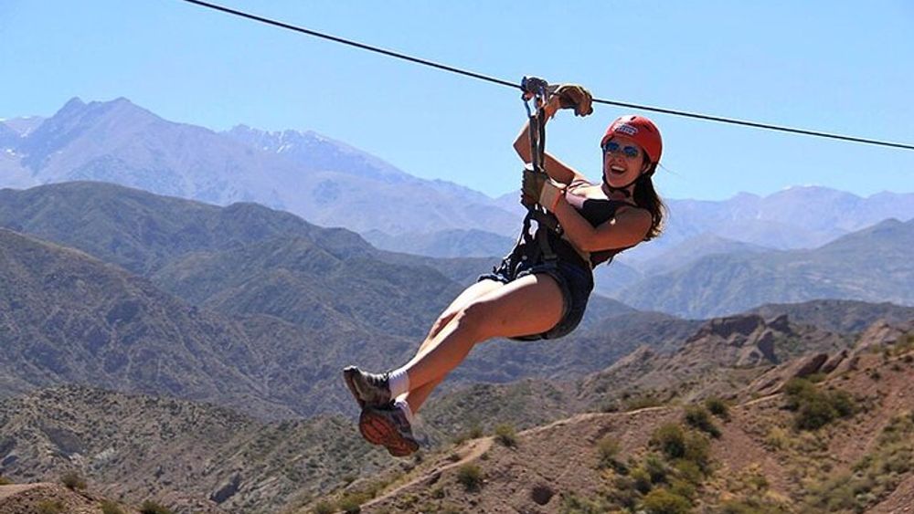 Mendoza to Potrerillos Valley Zipline Adventure