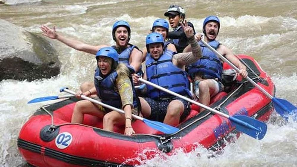 Ayung River Rafting with Tegalalang, Jungle Swing, and Lunch